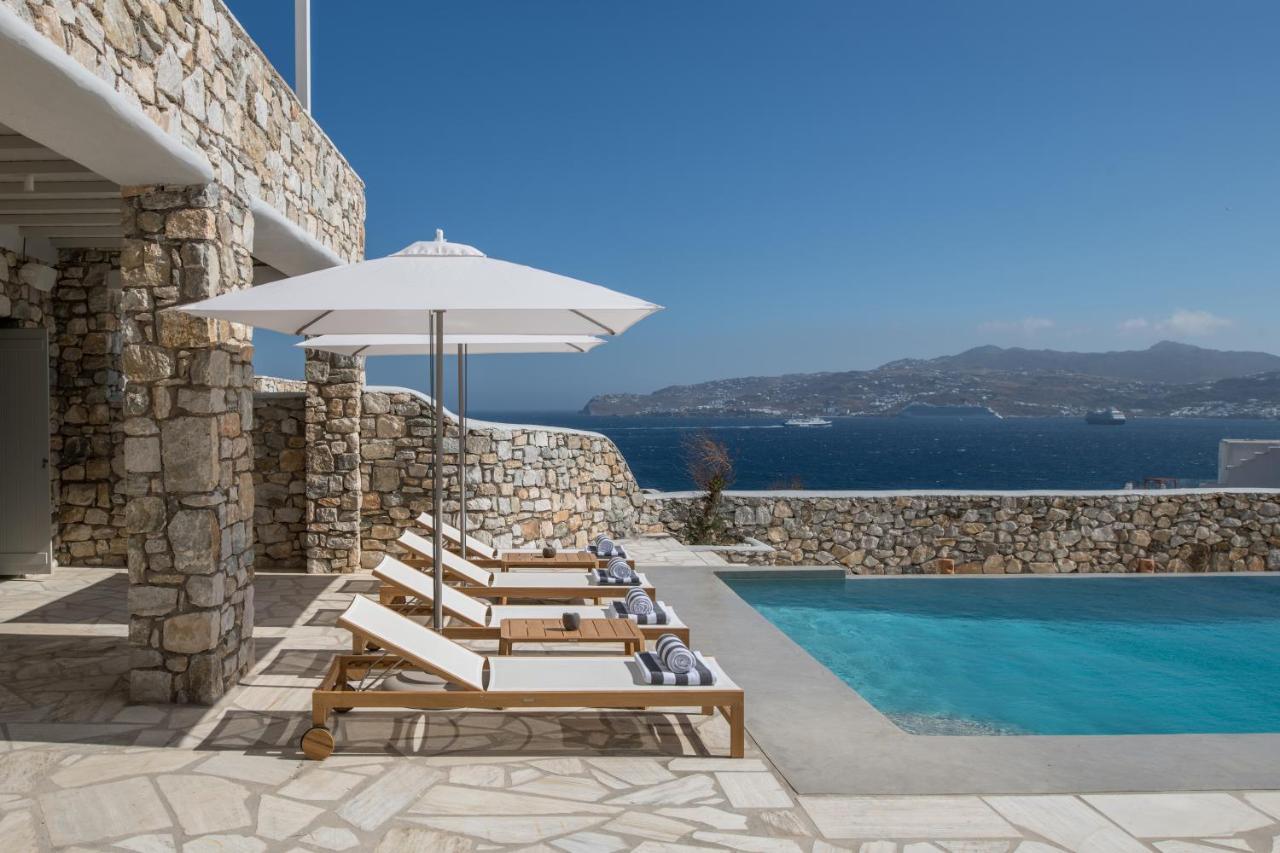 Mykonos Esti Luxury Villas Agios Ioannis Diakoftis Экстерьер фото